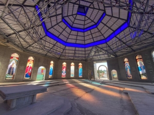 Nuevo templo de La Unión ya luce sus íconos marianos