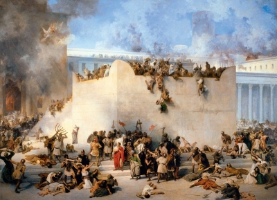 ¿Cuándo sucedió la destrucción de Jerusalén?
