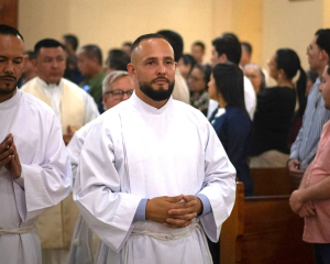 Juan Antonio agradece a Dios el don de la vocaci&oacute;n.