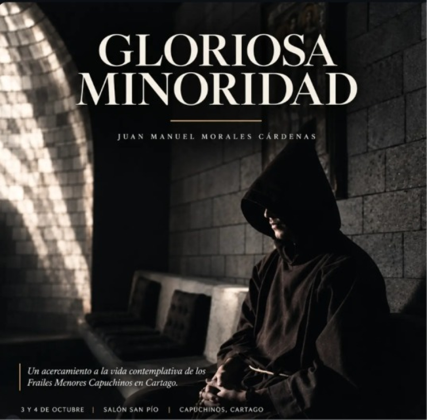 Exposición fotográfica se adentra en la cotidianidad de los frailes de Cartago