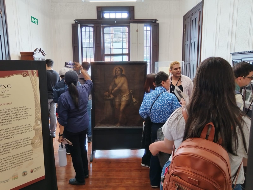 Abren exposición “El Camino Franciscano” en Cartago