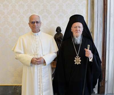 Uno de los objetivos del viaje a Turquía es conmemorar el 1700 aniversario del Concilio de Nicea junto al Patriarca Ecuménico Bartolomé y a los líderes de las Iglesias orientales.