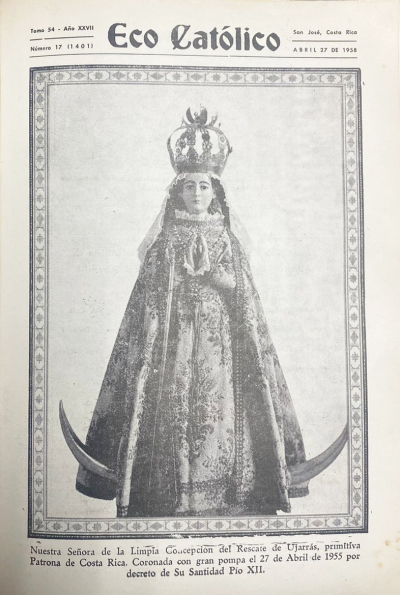 Recordar es vivir: Coronación pontificia de la Virgen de Ujarrás