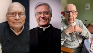 En el Día de la Asunción, tres sacerdotes partieron al cielo