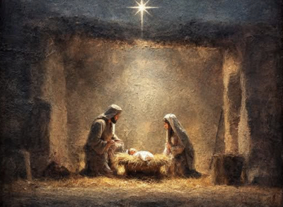 Navidad con amor de padre e hijo