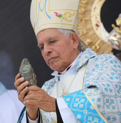 Mons. José Francisco Ulloa, Obispo emérito de Cartago.