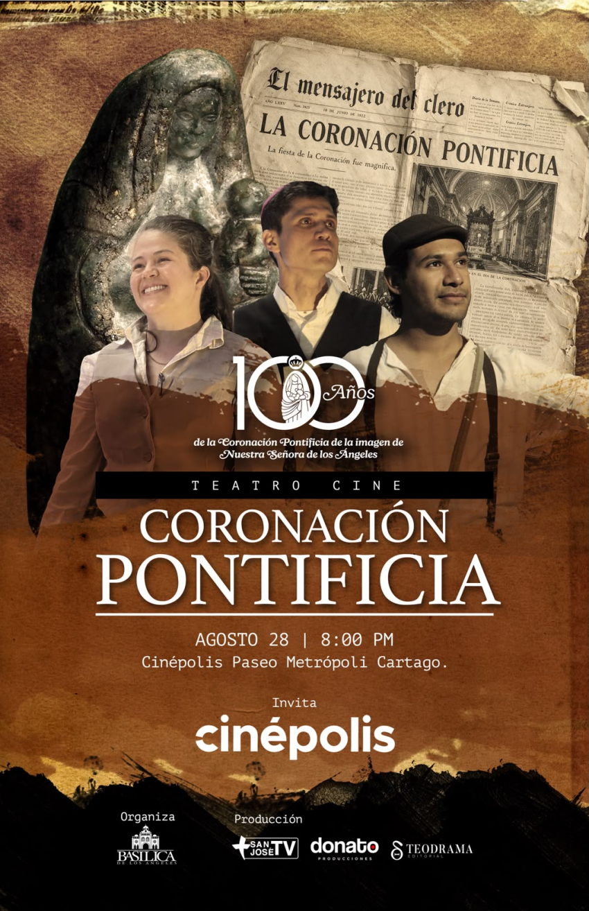 Obra “Coronación Pontificia” se convierte en una experiencia de Teatro-Cine