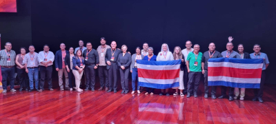 Delegación costarricense en el IV Encuentro del Ceprome, realizado la semana pasada en Perú.