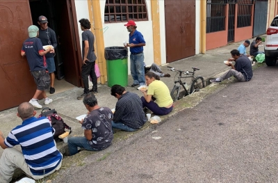 Activas acciones sociales en parroquia