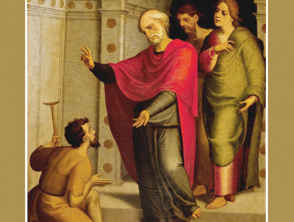 Sagradas Escrituras: El paralítico del templo