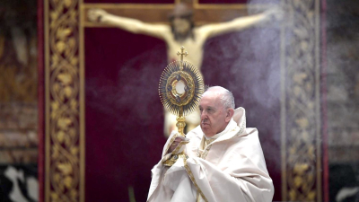 El Papa volverá este año a presidir la solemnidad del Corpus Christi.