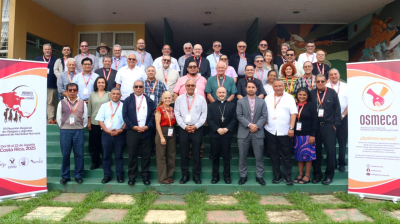 Participantes en la XII Reunión de Obispos y Agentes de Movilidad Humana.