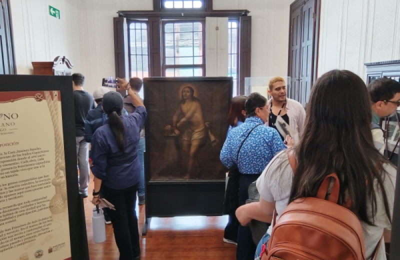 Abren exposición “El Camino Franciscano” en Cartago