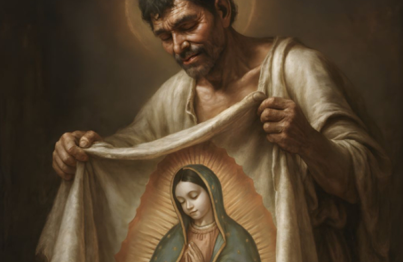 San Juan Diego, mensajero de la Virgen de Guadalupe