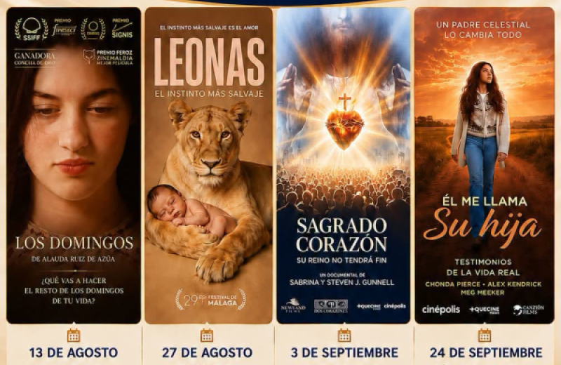 Películas de fe y valores llegan a los cines nacionales