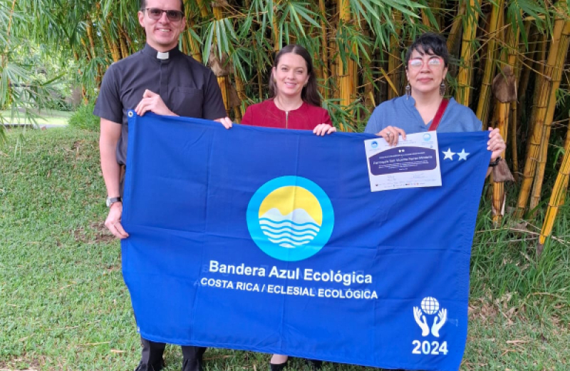 Premian con Bandera Azul esfuerzos ecológicos eclesiales